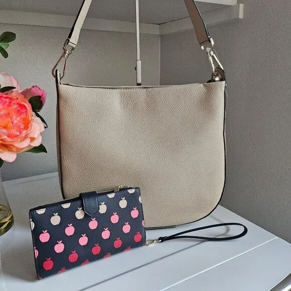 Kate spade hobo and wallet/wristlet set